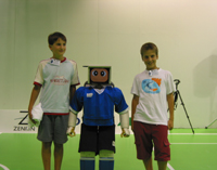 キーパーの少年たちと